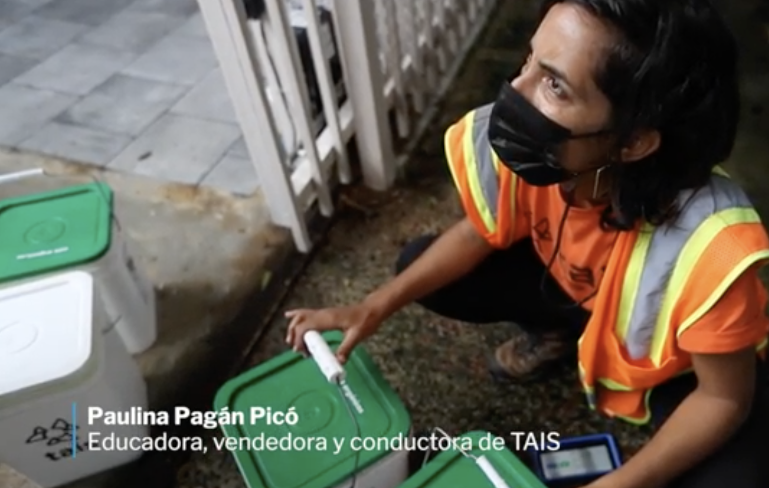 De la cocina a la tierra: así crean composta en Puerto Rico